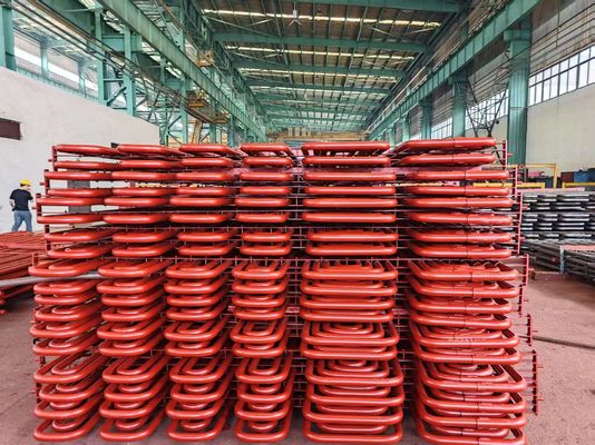 Dibuat untuk pesanan Serpentine Boiler Tubes Konstruksi paduan tekanan tinggi