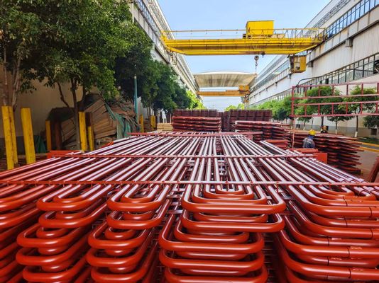 Dibuat untuk pesanan Serpentine Boiler Tubes Konstruksi paduan tekanan tinggi