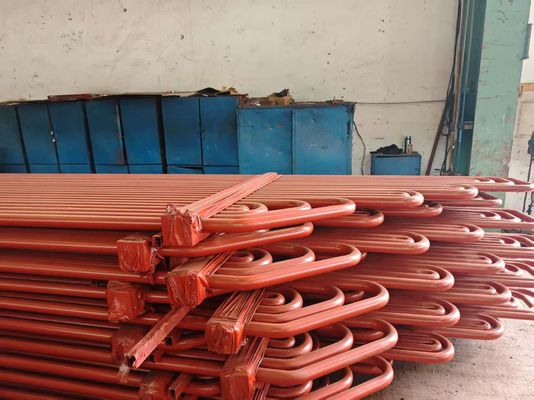Tabung penukar panas serpentin yang dapat disesuaikan untuk boiler panas limbah