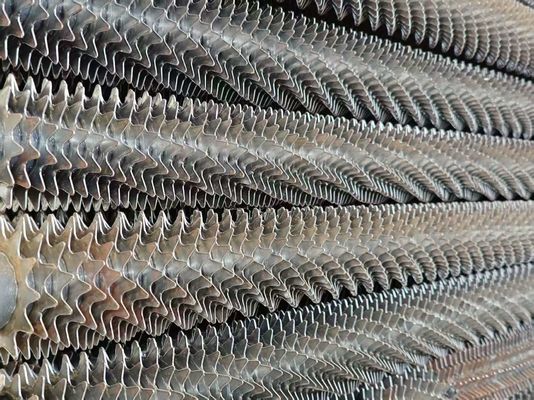 ASME Spiral Fin Tube Bagian Boiler Baja Tidak Berlemak Untuk Penyebaran Panas
