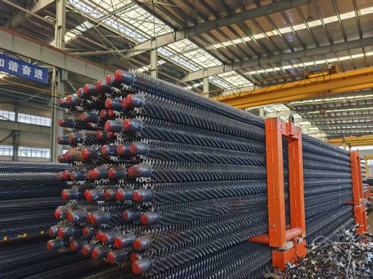 ASME Spiral Fin Tube Bagian Boiler Baja Tidak Berlemak Untuk Penyebaran Panas