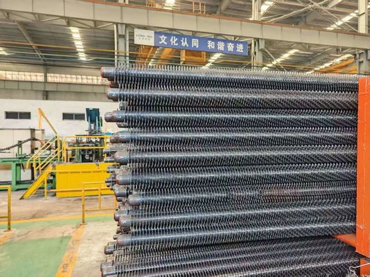 ASME Spiral Fin Tube Bagian Boiler Baja Tidak Berlemak Untuk Penyebaran Panas