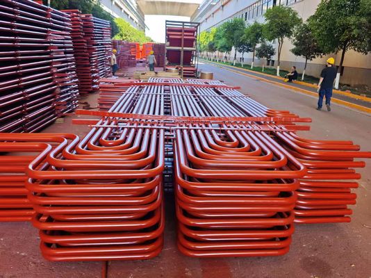 Operasi Tekanan Tinggi Tabung Serpentine Disesuaikan Pengaturan Industri