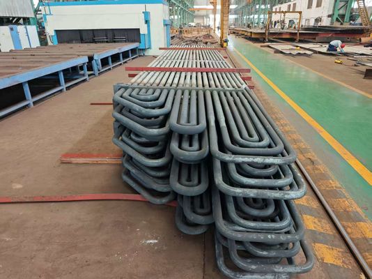 Tekanan Tinggi ASME Certified Economizer Coil Serpentine Tube Untuk Boiler Industri