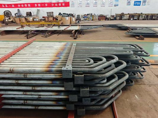 Tekanan Tinggi ASME Certified Economizer Coil Serpentine Tube Untuk Boiler Industri