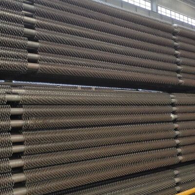 Steel Karbon ASME Standar Boiler Spiral Fin Tube untuk Power Plant Economizers