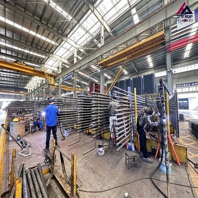 25m Max Long Boiler Fin Tube dengan Spiral Solid Serrated Fin di stainless steel