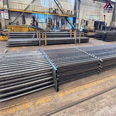 25m Max Long Boiler Fin Tube dengan Spiral Solid Serrated Fin di stainless steel