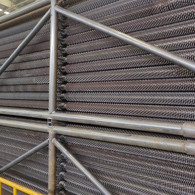 Pipa Sirip Spiral Boiler Kustom Baja Tahan Karat Baja Karbon untuk Suku Cadang Tekanan Boiler