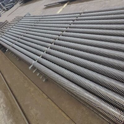Tabung sirip spiral baja karbon untuk meningkatkan efisiensi transfer panas dengan spesifikasi yang disesuaikan