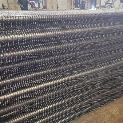 Konduktivitas Termal Sangat Baik Standar ASME Tabung Sirip Boiler Spiral yang Disesuaikan untuk Pembangkit Listrik