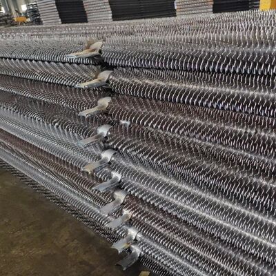 SA213/ASTM Stainless Steel High-Efficiency Boiler Fin Tube dengan desain spiral serrated yang disesuaikan
