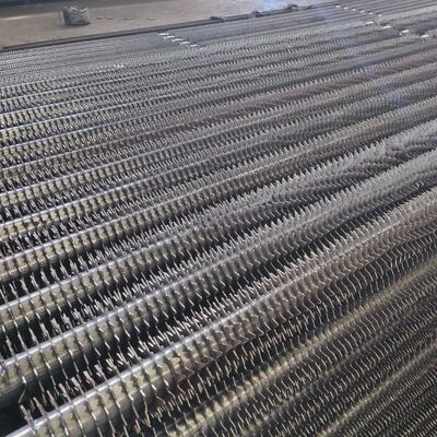 SA213/ASTM Stainless Steel High-Efficiency Boiler Fin Tube dengan desain spiral serrated yang disesuaikan