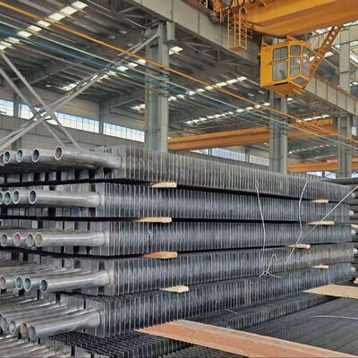 Stainless Steel Double H Fin Boiler Fin Tube yang disesuaikan untuk aplikasi penghematan energi keamanan tinggi