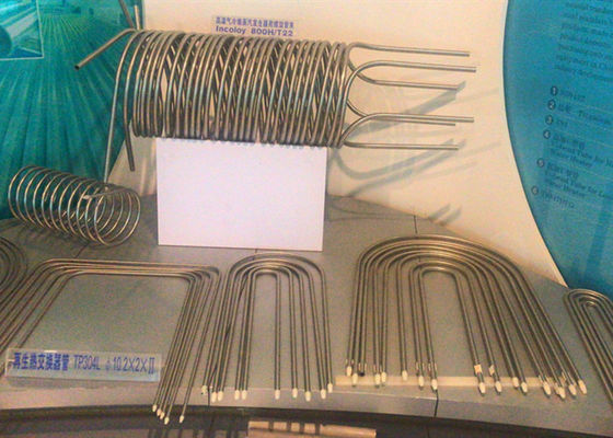 Ss Thin Wall Stainless Steel Pipe Daya Tahan Tinggi Untuk Penukar Panas