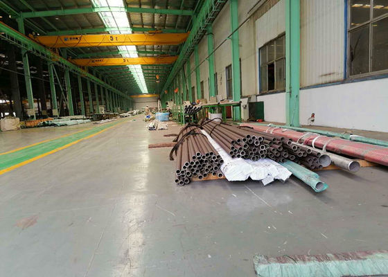 Ss Thin Wall Stainless Steel Pipe Daya Tahan Tinggi Untuk Penukar Panas