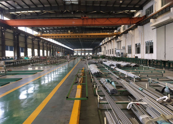 321 Tabung Stainless Seamless / SS Pipa Seamless Dukungan Industri Cairan Gas