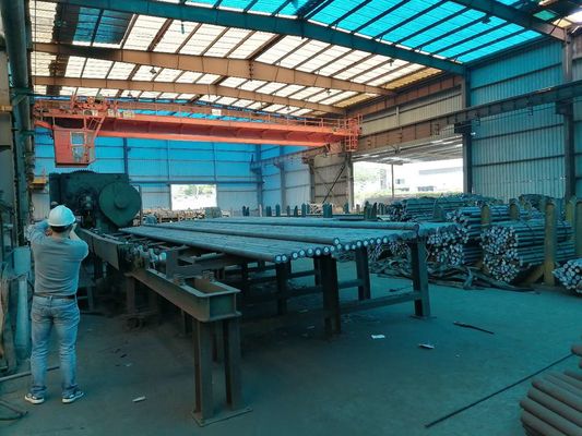 A53 A B A106 BC Karbon Ringan Spiral Pipa Baja Dilas Untuk Finishing Anneiler Boiler