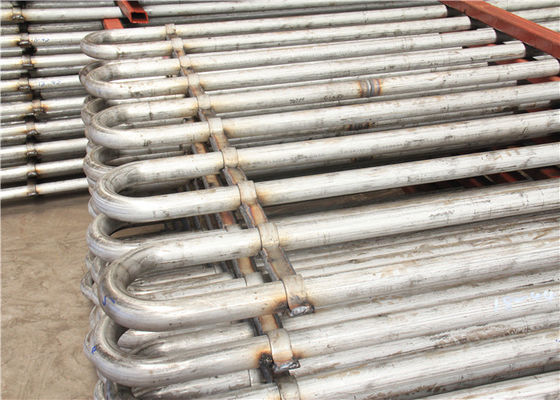 Industrial Economizer Coil / GRADE A Tabung Penukar Panas Stainless Steel