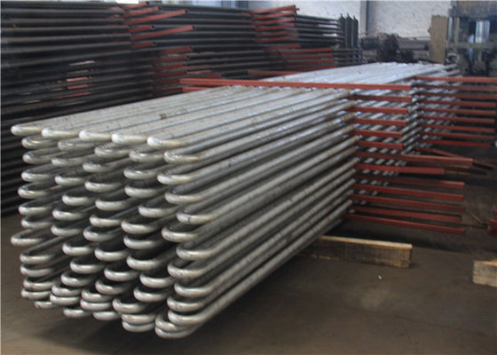 Industrial Economizer Coil / GRADE A Tabung Penukar Panas Stainless Steel