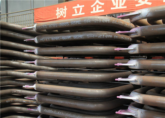 Stainless Steel Superheater Serpentine Coil Alloy Austenite Anti Korosi