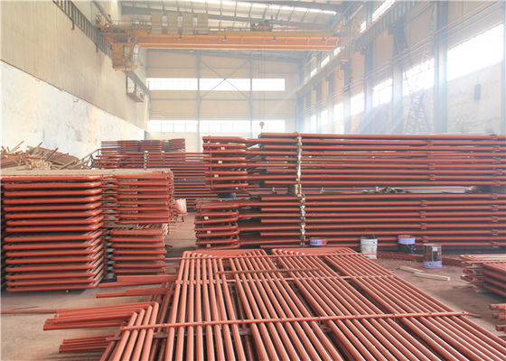 EN3834 1500mm Batubara Berbahan Bakar Boiler Serpentine Tube Stainless Steel