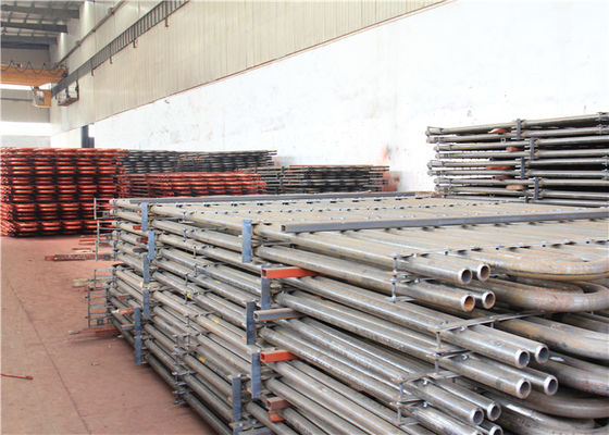 Grade A 100 Mw Pembangkit Listrik Extruded Finished Tube Tunggal Serpentine SS CS Alloy Material