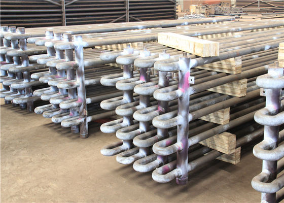 Asme Serpentine Tube Boiler Suku Cadang Penukar Panas Karbon / Stainless Steel