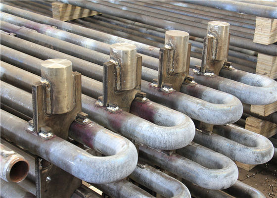 Asme Serpentine Tube Boiler Suku Cadang Penukar Panas Karbon / Stainless Steel