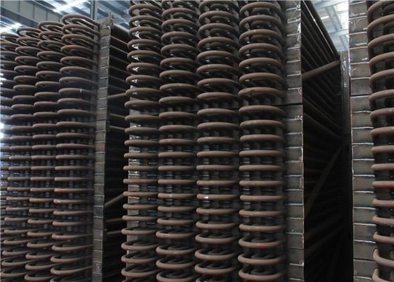 Kepadatan Tinggi Serpentine Boil Fin Tube Kondisi Udara Listrik Dukungan Pemanas Tubular