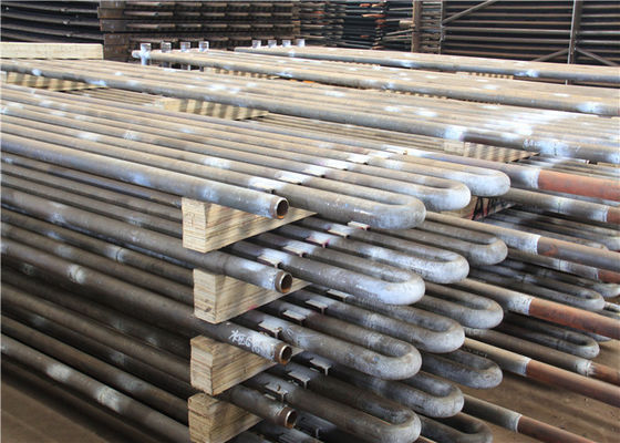 Industrial Serpentine Economizer Coil Untuk Uap Ketel U Bentuk Lurus