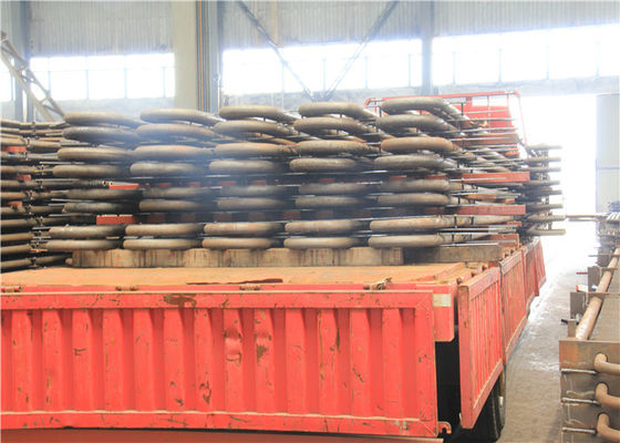 Boiler Tp321 Asme Superheater Serpentine Tube Coil Meningkatkan Aliran Udara