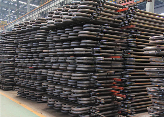 Industrial Serpentine Economizer Coil Untuk Uap Ketel U Bentuk Lurus