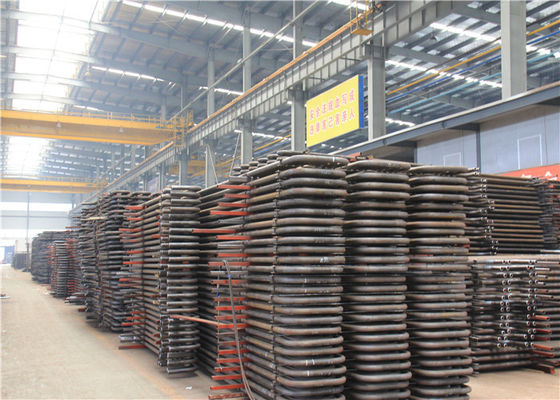 Industrial Serpentine Economizer Coil Untuk Uap Ketel U Bentuk Lurus
