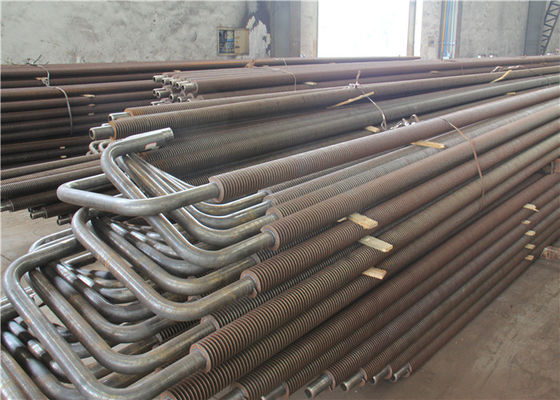 Boiler Spare Serpentine Spiral Fin Tube Economizer ASME Standard U Bend