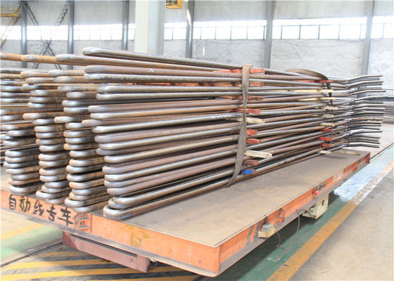 ASME GRADE Tabung Serpentine CS SS Alloy Steel Untuk Penukar Pemanas Boiler