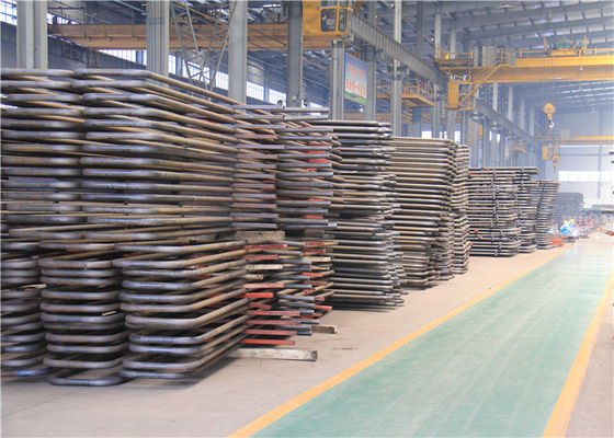 Penukar panas Asme Serpentine Tube Boiler Suku Cadang Karbon / Stainless Steel
