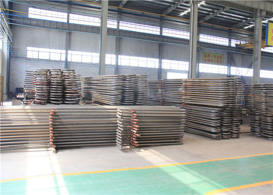 Penukar panas Asme Serpentine Tube Boiler Suku Cadang Karbon / Stainless Steel