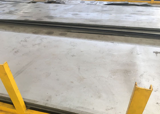Cold Rolled, Hot Rolled Alloy Steel Sheet, Permukaan Hitam Digiling Mesin Untuk Kapal