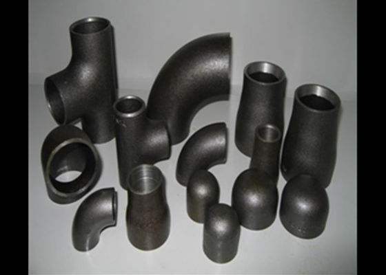 Pipa baja karbon siku ASTM A234 WPB-S LR SR DN300 SCH120 BW SMLS B16.9 permukaan hitam