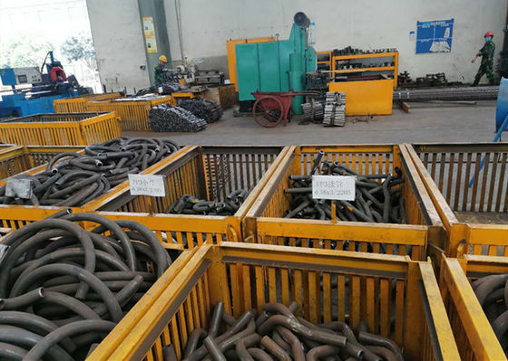 Stainless Steel 45 Derajat Siku Bukti Karat Permukaan Minyak Hitam ASTM A234 ASTM A420
