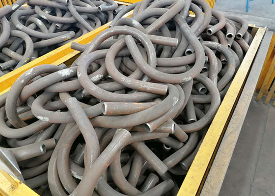 Stainless Steel 45 Derajat Siku Bukti Karat Permukaan Minyak Hitam ASTM A234 ASTM A420