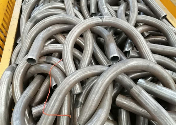 Tabung Boiler Baja Siku Tempa / 90 ° 45 ° SR5 '' Siku Bengkok Baja Stainless Siku