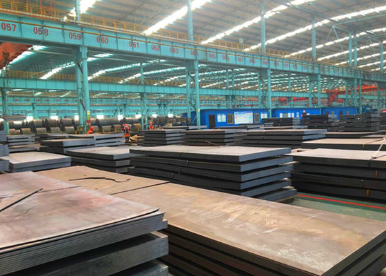 Besi Plat Canai Dingin Atau Canai Panas Tebal 6 - 80mm Q235 Q345 B C D E