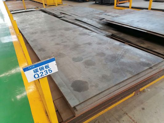 Besi Plat Canai Dingin Atau Canai Panas Tebal 6 - 80mm Q235 Q345 B C D E