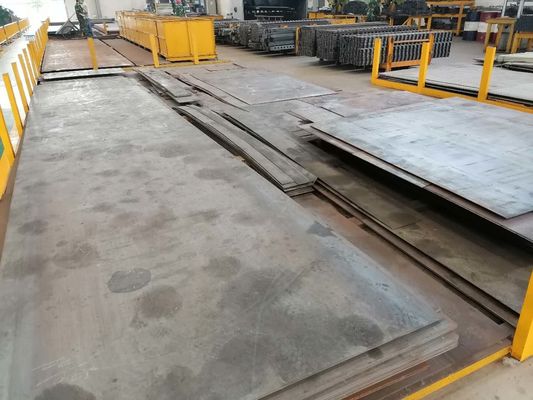 Besi Plat Canai Dingin Atau Canai Panas Tebal 6 - 80mm Q235 Q345 B C D E