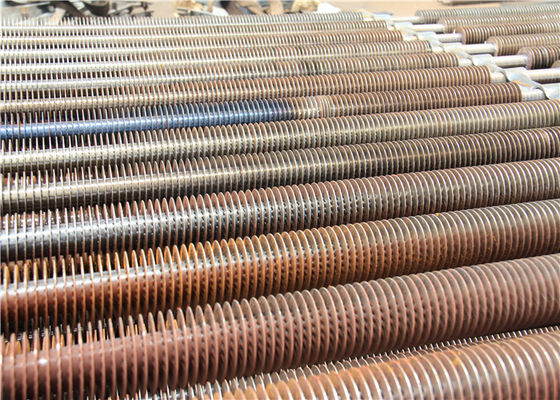 Longitudinal Square Boiler Fin Tube Dukungan Penukar Panas Tipe Embedded Extruded