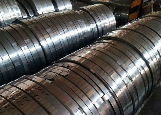 Lembaran Baja Karbon Canai Dingin / Strip Baja Pegas 65Mn Perawatan Panas HRC 40