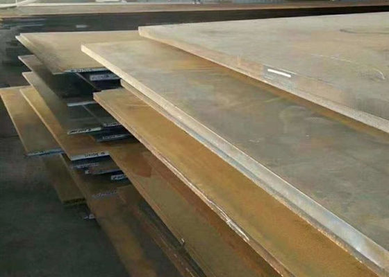 Panas Rolled Pelat Baja Karbon Rendah A572 Kelas 50 A572 Struktural HSLA