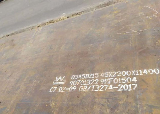 Hot Rolled Boiler Alloy Steel Sheet Plat 16mn Q345b Struktur Paduan Rendah Mangan